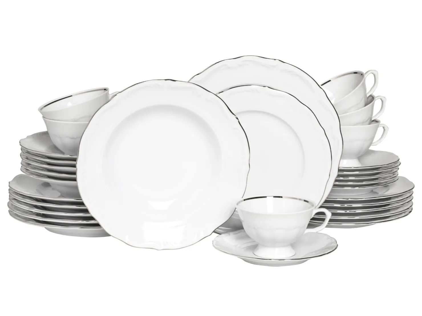 Creatable Geschirrset|Maria Theresia - Kombiservice 30-tlg - gold