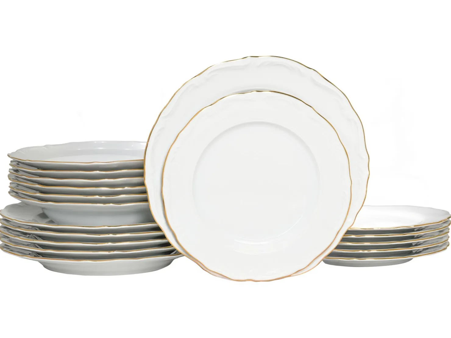 Creatable Teller|Maria Theresia - Tellerset 18-tlg - gold
