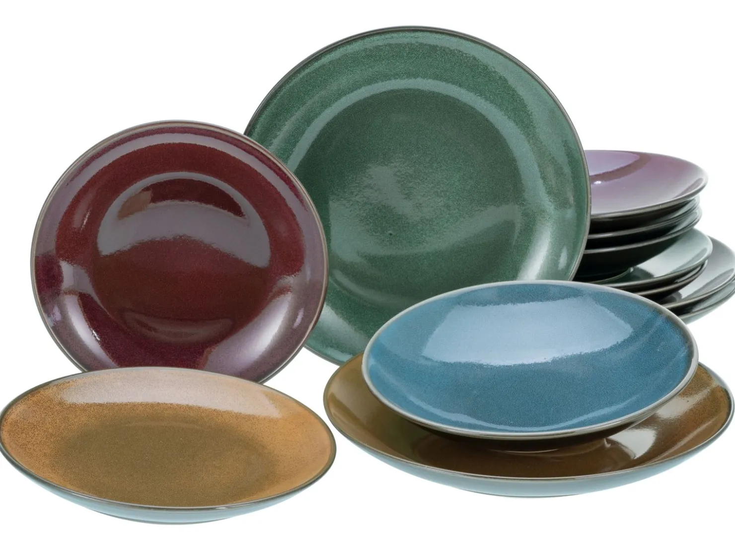 Creatable Geschirrset|Teller|Marrakesch - Tellerset 12-tlg - bunt
