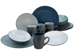Creatable Geschirrset|Meeresbrise - Kombiservice 16-tlg - Bunt