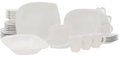 Creatable Geschirrset|Melbourne - Kombiservice 30-tlg - Creme