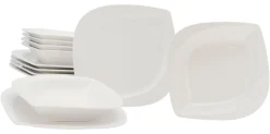 Creatable Geschirrset|Melbourne - Tafelservice 12-tlg - Creme
