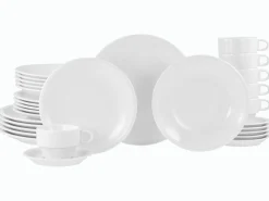 Creatable Geschirrset|Milano - Kombiservice 30-tlg - Weiss