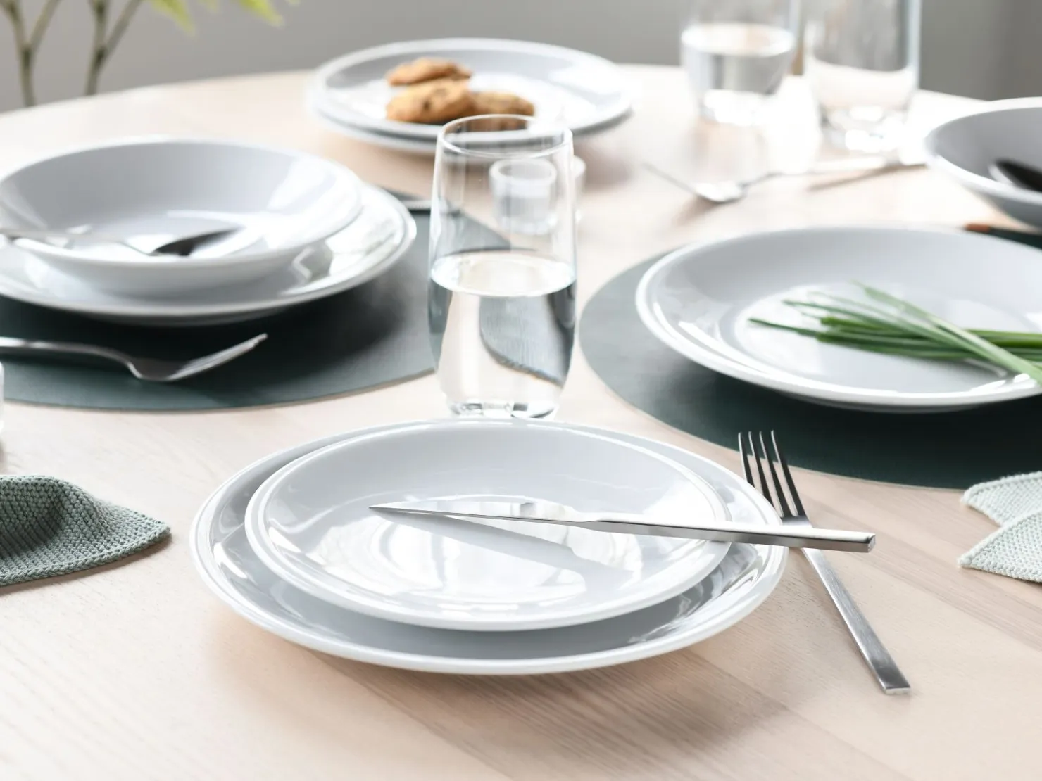 Creatable Teller|Milano - Tellerset 18-tlg - Weiss