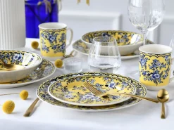 Creatable Geschirrset|Ming Flower - Kombiservice 16-tlg - Gelb