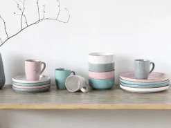 Creatable Geschirrset|Modern Scandic- Kombiservice 16-tlg, Modern Fashion - Kombiservice 16-tlg - bunt