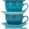 Creatable Becher & Tassen|Geschirrset|Nature Collection - Cappuccinotassen 8-tlg - bunt