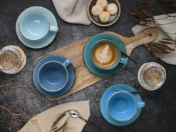 Creatable Becher & Tassen|Geschirrset|Nature Collection - Cappuccinotassen 8-tlg - bunt