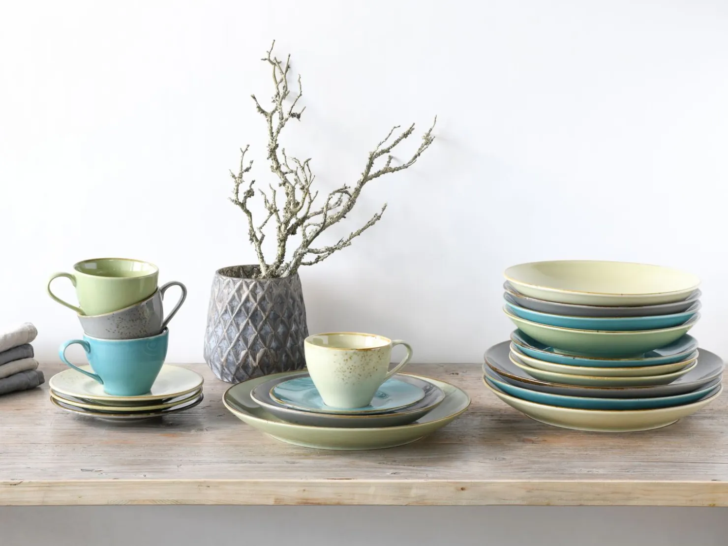 Creatable Geschirrset|Nature Collection - Kombiservice 20-tlg - bunt