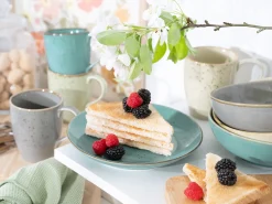 Creatable Geschirrset|Nature Collection - Kombiservice 16-tlg - Aqua