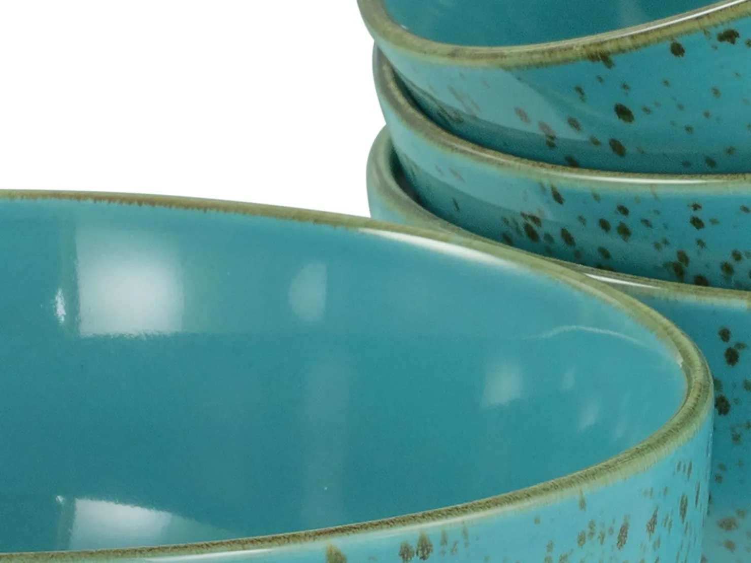 Creatable Geschirrset|Nature Collection - Kombiservice 16-tlg - Aqua