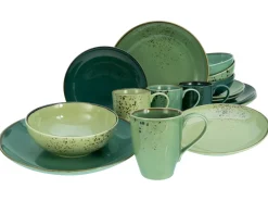 Creatable Geschirrset|Nature Collection - Kombiservice 16-tlg - Aqua