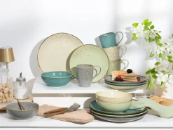 Creatable Geschirrset|Teller|Nature Collection - Kombiservice 24-tlg - Bunt