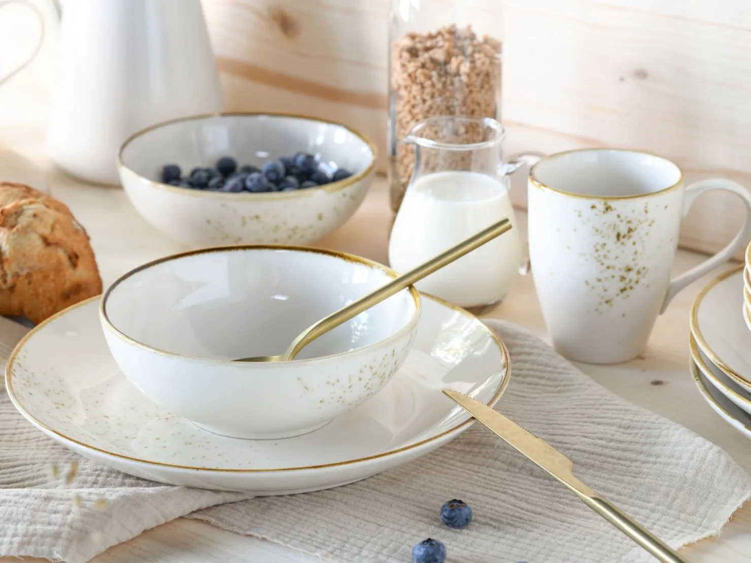 Creatable Bowls & Schüsseln|Geschirrset|Nature Collection - Mehrzweckschale 6-tlg, Nature Collection - Mehrzweckschalen 6-tlg - Water