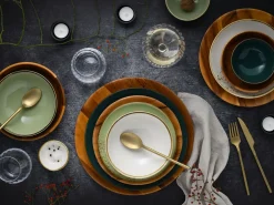 Creatable Teller|Nature Collection - Tellerset 6-tlg - Akazienholz
