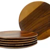 Creatable Teller|Nature Collection - Tellerset 6-tlg - Akazienholz