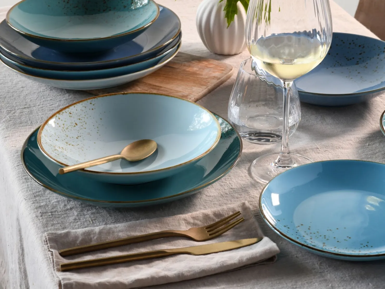 Creatable Geschirrset|Teller|Nature Collection - Tellerset 12-tlg - bunt