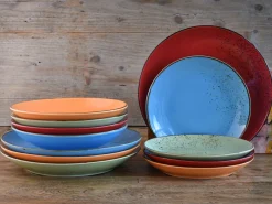 Creatable Geschirrset|Teller|Nature Collection - Tellerset 12-tlg - bunt