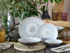 Creatable Geschirrset|Teller|Neapel - Tellerset 16-tlg - Offwhite