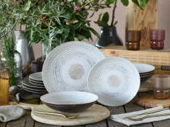 Creatable Geschirrset|Teller|Neapel - Tellerset 12-tlg - Sand