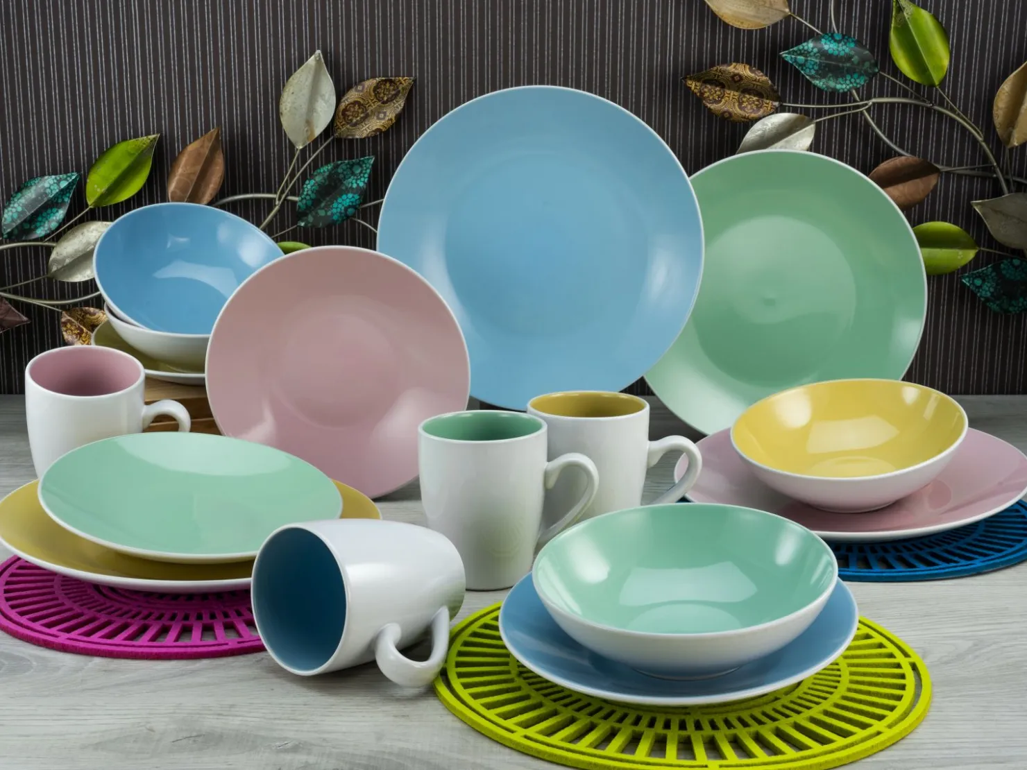Creatable Geschirrset|Nice Cream - Kombiservice 16-tlg - Bunt