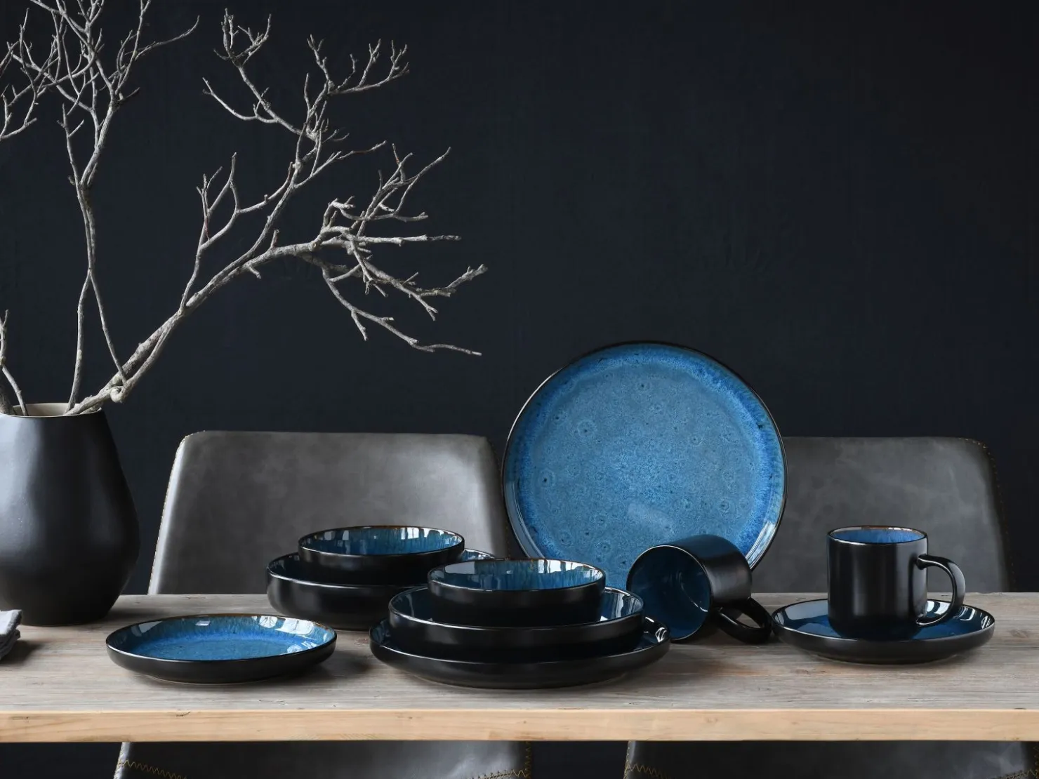 Creatable Geschirrset|Nordic Fjord - Kombiservice 10-tlg - beige