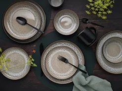 Creatable Geschirrset|Nordic Fjord - Kombiservice 30-tlg - beige