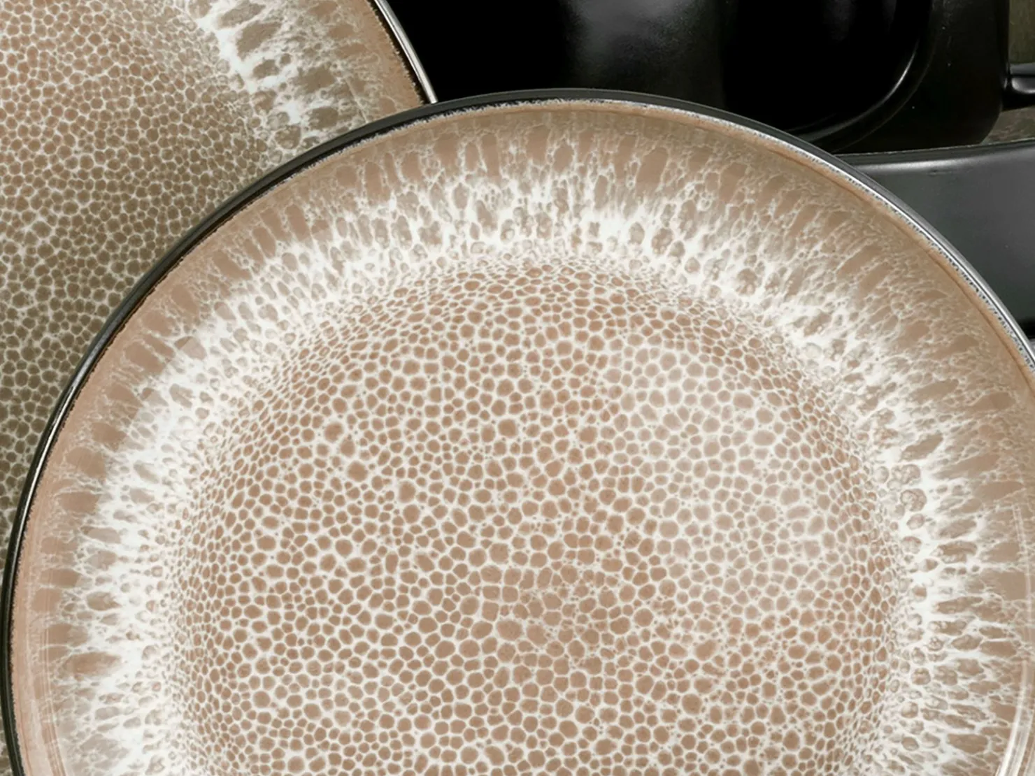 Creatable Geschirrset|Nordic Fjord - Kombiservice 30-tlg - beige