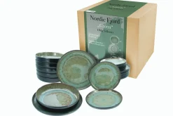 Creatable Geschirrset|Teller|Nordic Fjord - Tellerset 18-tlg - beige