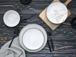 Creatable Geschirrset|Teller|Nordic - Tellerset 12-tlg - Cool Black
