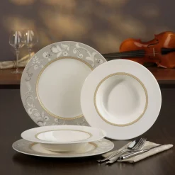 Creatable Geschirrset|Palacio - Tafelservice 12-tlg - Creme