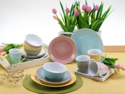 Creatable Geschirrset|Pastello - Kombiservice 16-tlg - bunt
