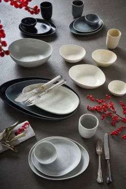 Creatable Teller|Pietra - Dessertteller 4-tlg - bunt
