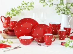 Creatable Geschirrset|Polka Dots - Kombiservice 16-tlg - Bunt