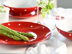 Creatable Geschirrset|Polka Dots - Tafelservice 12-tlg - Bunt
