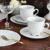Creatable Geschirrset|Rokoko - Kaffeeservice 18-tlg - Weiss