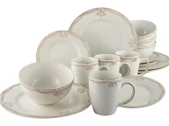 Creatable Geschirrset|Romantic Vintage - Kombiservice 16-tlg - creme