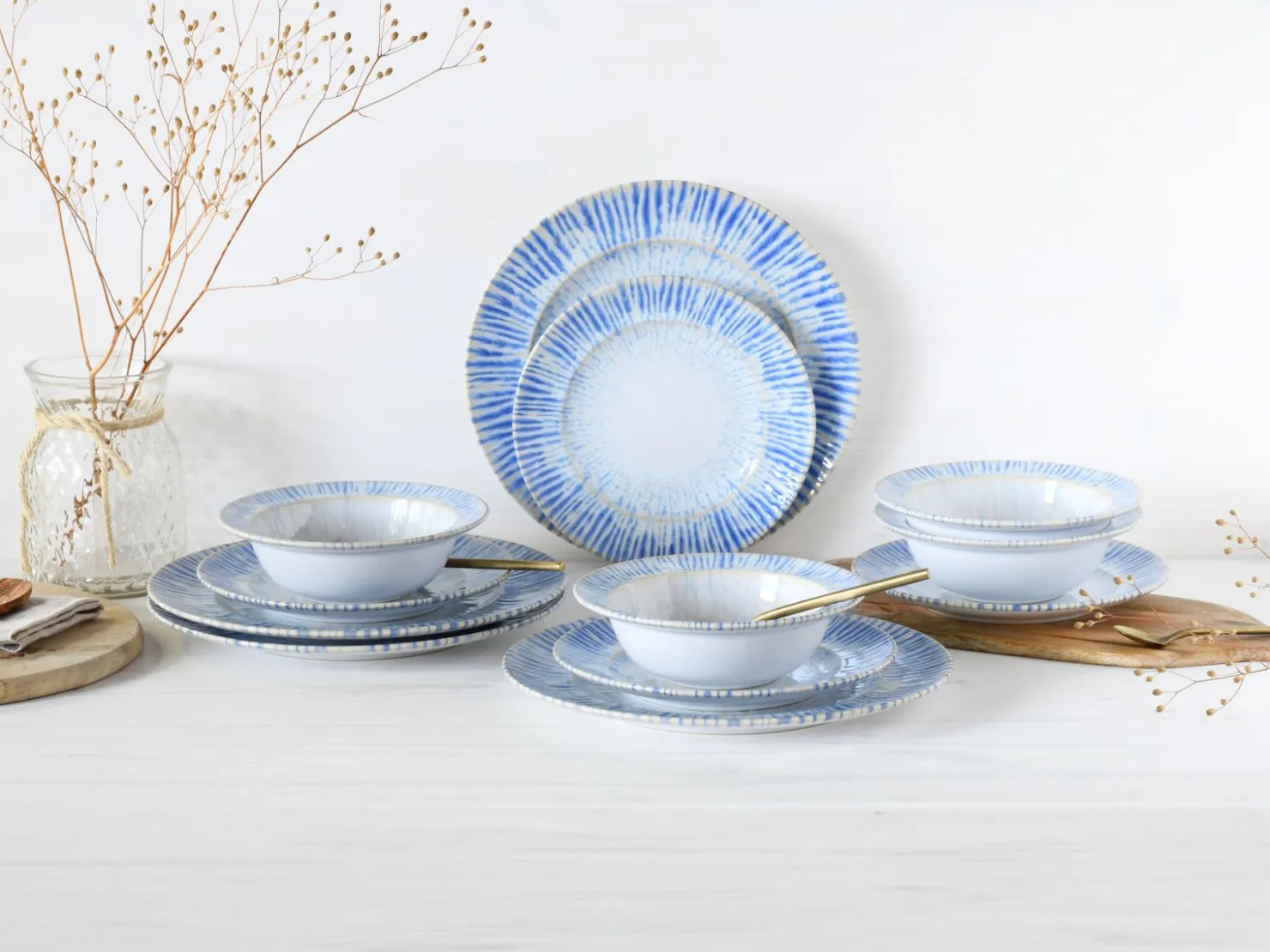 Creatable Geschirrset|Rondo - Tellerset 12-tlg - Summertime