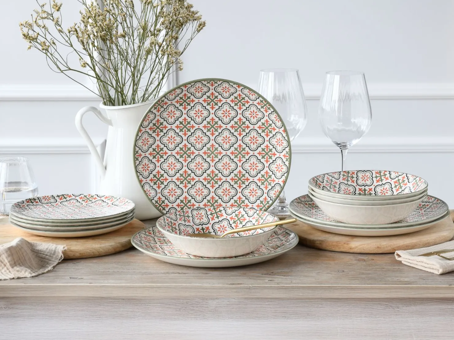 Creatable Teller|Rumi - Tellerset 12-tlg - bunt