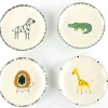 Creatable Geschirrset|Safari - Tellerset 4-tlg - Bunt