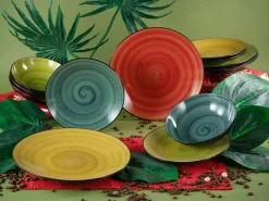 Creatable Geschirrset|Teller|Samoa - Tellerset 12-tlg - bunt