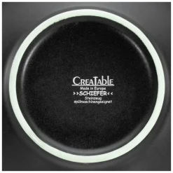 Creatable Pizza & Pasta|Geschirrset|Schiefer - Pastateller 4-tlg - Schwarz