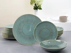 Creatable Geschirrset|Teller|Sea Breeze - Tellerset 18-tlg - Hellblau