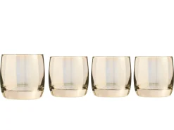 Creatable Gläser|Shiny - Whiskyglas 4-tlg - Graphit
