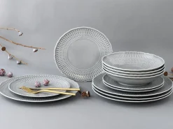 Creatable Teller|Sofia - Tellerset 12-tlg - White