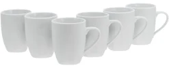 Creatable Becher & Tassen|Geschirrset|Square - Kaffeebecher 6-tlg - Weiss