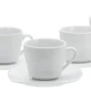 Creatable Becher & Tassen|Square - Kaffeetasssen 12-tlg - Weiss