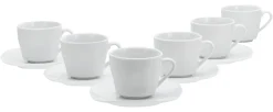 Creatable Becher & Tassen|Square - Kaffeetasssen 12-tlg - Weiss