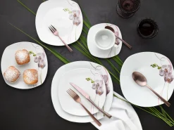 Creatable Geschirrset|Square - Kombiservice 30-tlg - Weiss