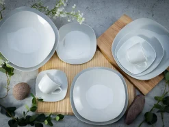 Creatable Geschirrset|Square - Kombiservice 30-tlg - Weiss